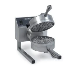 Waffle Makers Nemco 7020A-S SilverStone Non-Stick Belgian Waffle Maker With Removable Grids - 120V